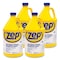 Zep Cleaners & Detergents, 1 gal. Bottle, Lemon, 4 PK ZUBAC128 - alternate 1